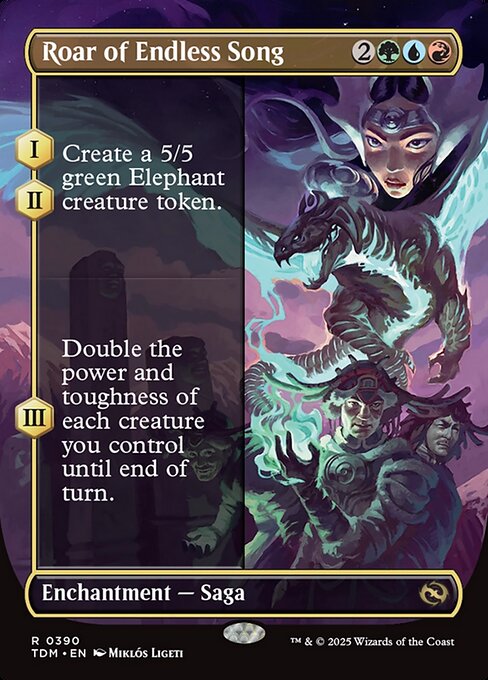 Roar of Endless Song - Tarkir: Dragonstorm - 390