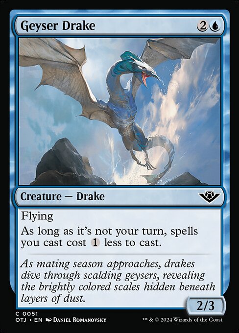 Geyser Drake - Outlaws of Thunder Junction - 51