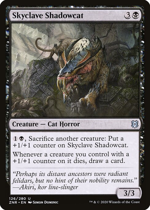 Skyclave Shadowcat - Zendikar Rising - 126