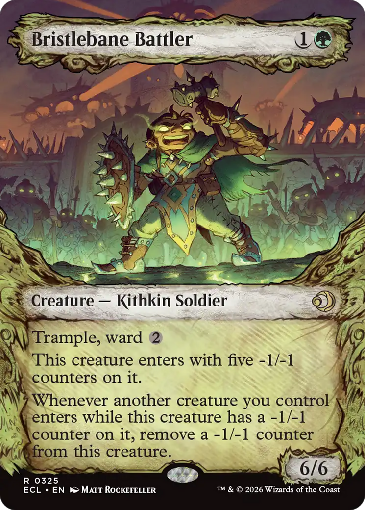 Bristlebane Battler (Showcase) [Lorwyn Eclipsed]