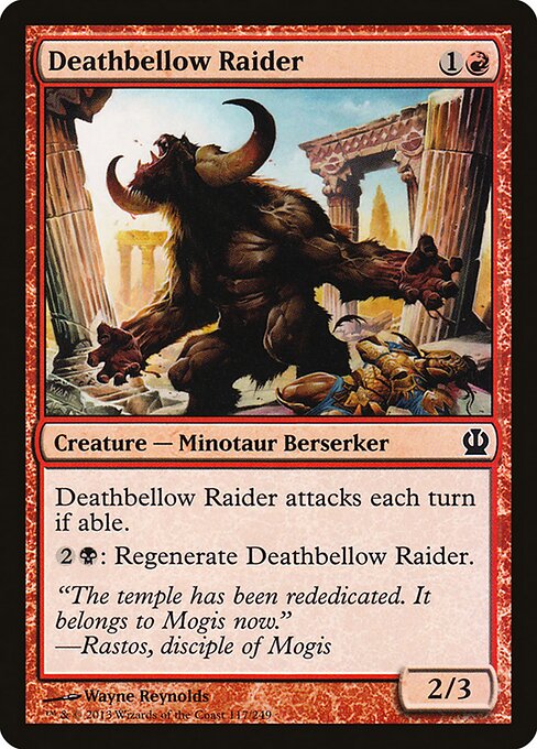 Deathbellow Raider - Theros - 117