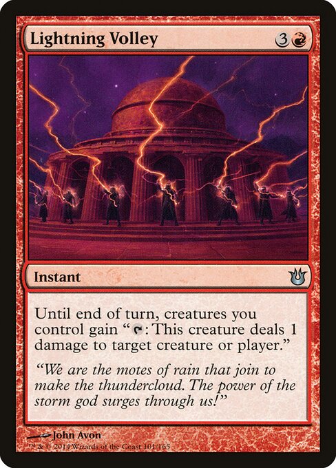 Lightning Volley - Born of the Gods - 101