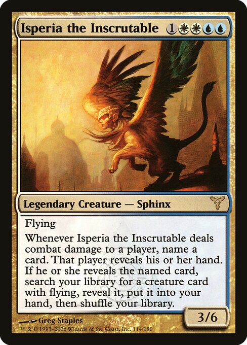 Isperia the Inscrutable - Dissension - 114