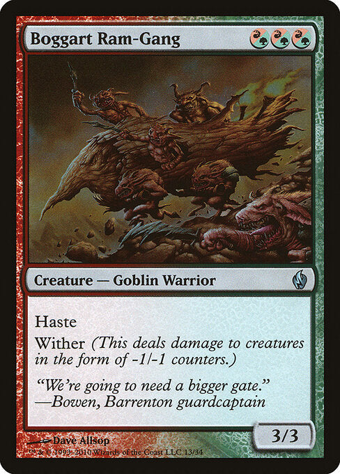 Boggart Ram-Gang - Premium Deck Series: Fire and Lightning - 13