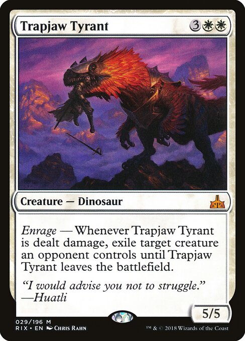 Trapjaw Tyrant - Rivals of Ixalan - 29