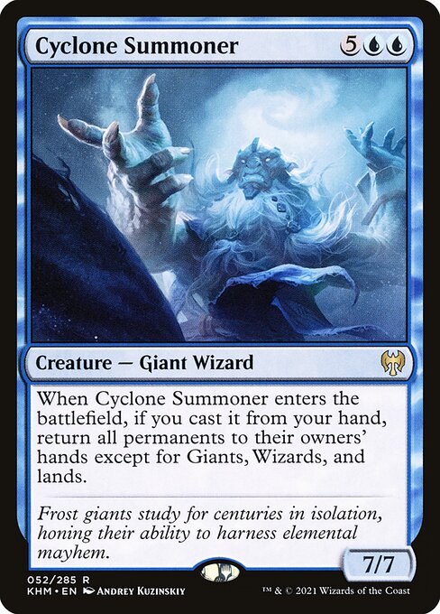 Cyclone Summoner - Kaldheim - 52