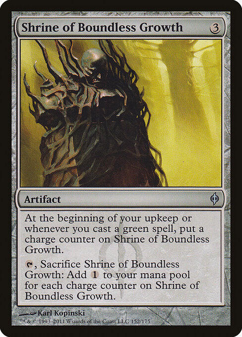 Shrine of Boundless Growth - New Phyrexia - 152