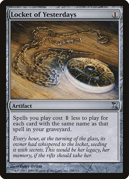 Locket of Yesterdays - Time Spiral - 258