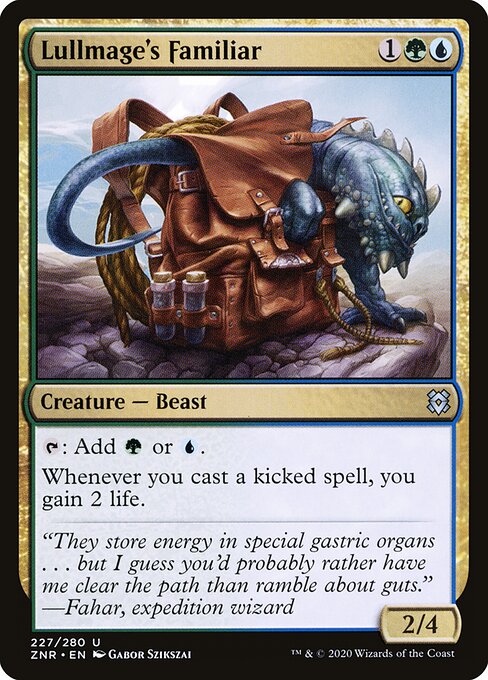Lullmage's Familiar - Zendikar Rising - 227