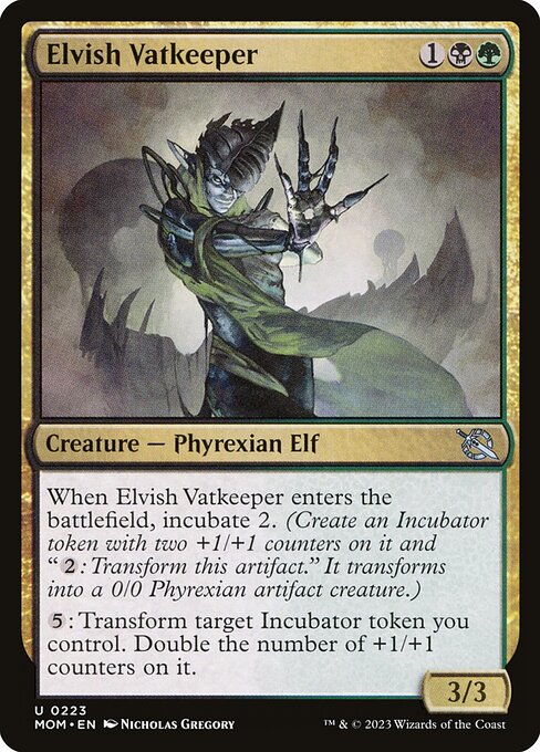 Elvish Vatkeeper - March of the Machine - 223