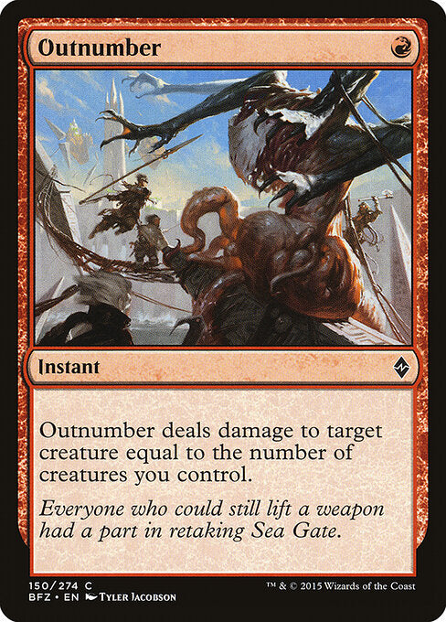 Outnumber - Battle for Zendikar - 150