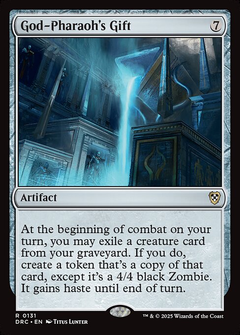 God-Pharaoh's Gift - Aetherdrift Commander - 131