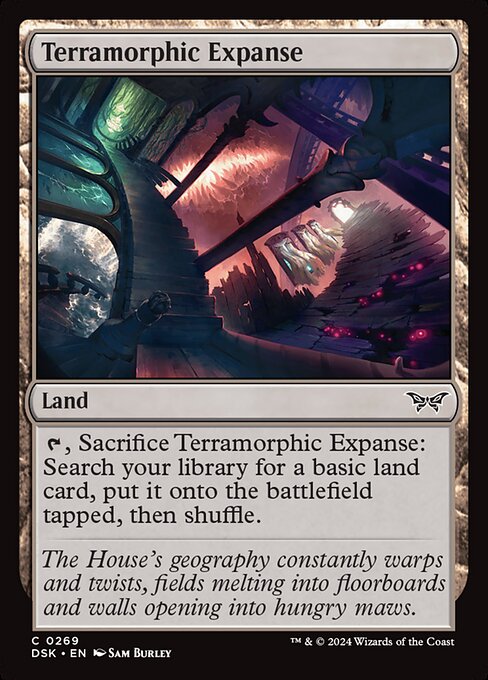Terramorphic Expanse - Duskmourn: House of Horror - 269