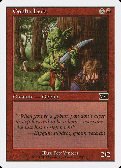 Goblin Hero - Classic Sixth Edition - 184