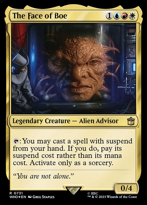 The Face of Boe - Doctor Who - 731