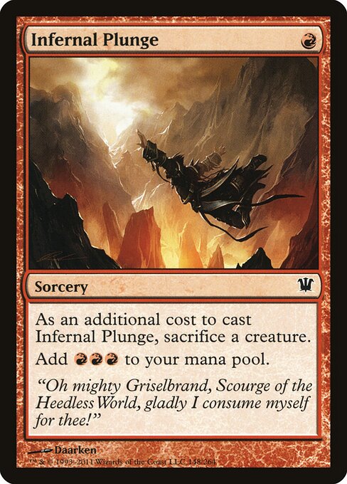 Infernal Plunge - Innistrad - 148