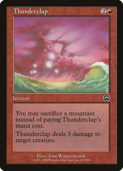 Thunderclap - Mercadian Masques - 219