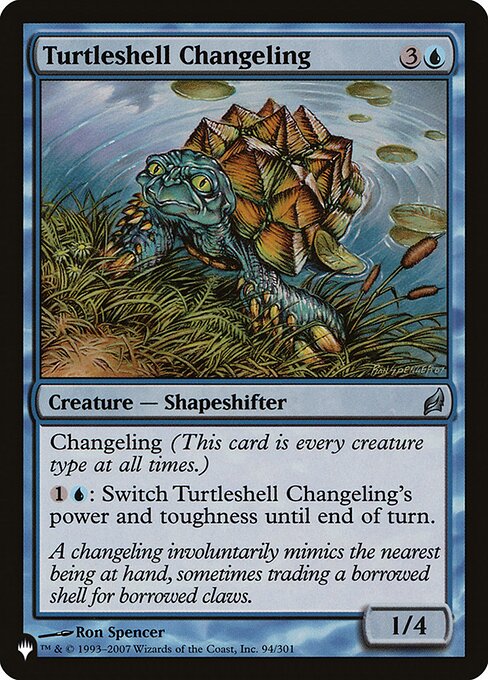 Turtleshell Changeling - The List - LRW-94