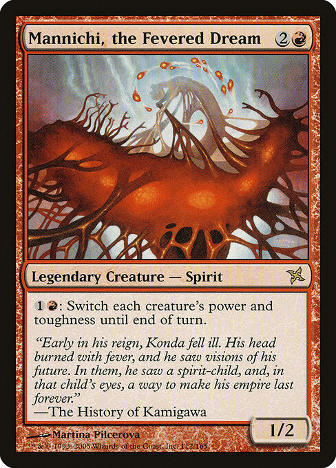 Mannichi, the Fevered Dream - Betrayers of Kamigawa - 112