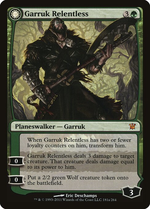Garruk Relentless // Garruk, the Veil-Cursed - Innistrad - 181
