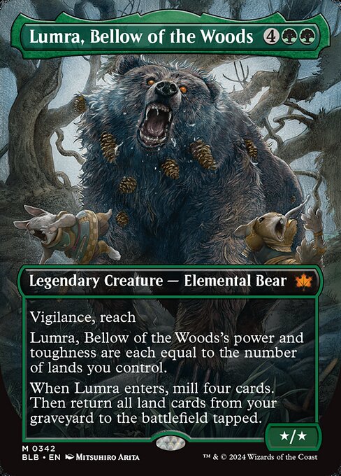 Lumra, Bellow of the Woods - Bloomburrow - 342