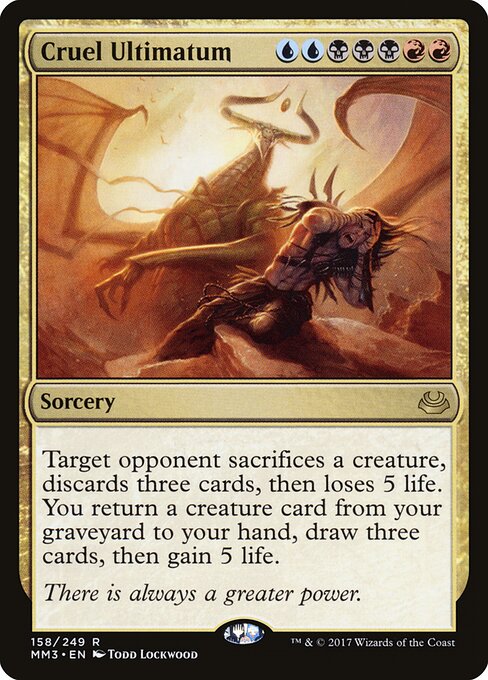 Cruel Ultimatum - Modern Masters 2017 - 158