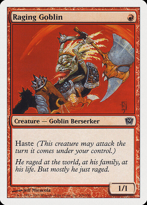 Raging Goblin - Ninth Edition - 209