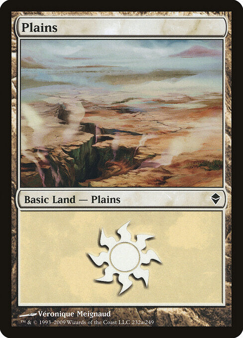 Plains - Zendikar - 232a