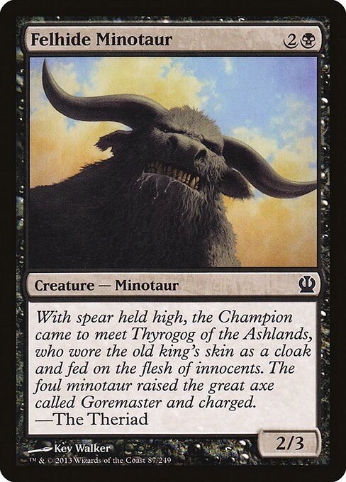 Felhide Minotaur - Theros - 87