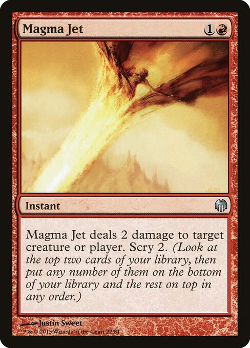 Magma Jet - Duel Decks: Heroes vs. Monsters - 22