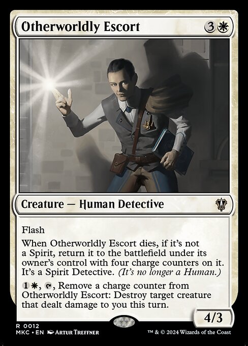Otherworldly Escort - Murders at Karlov Manor Commander - 12