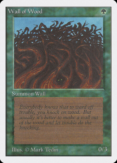 Wall of Wood - Unlimited Edition - 226