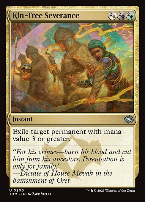 Kin-Tree Severance - Tarkir: Dragonstorm - 200