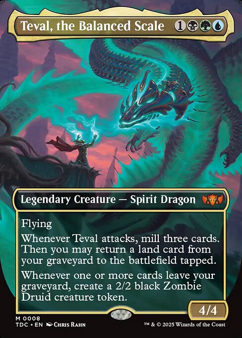 Teval, the Balanced Scale - Tarkir: Dragonstorm Commander - 8