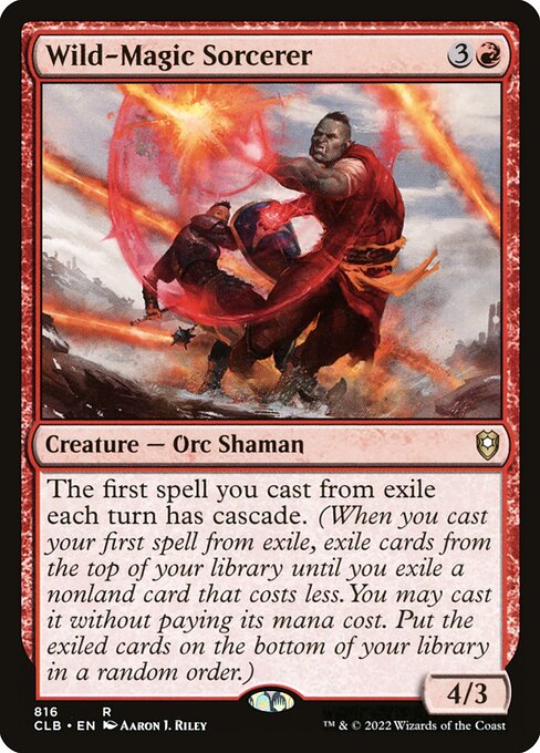 Wild-Magic Sorcerer - Commander Legends: Battle for Baldur's Gate - 816