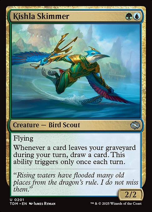 Kishla Skimmer - Tarkir: Dragonstorm - 201