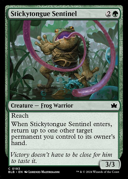 Stickytongue Sentinel - Bloomburrow - 193