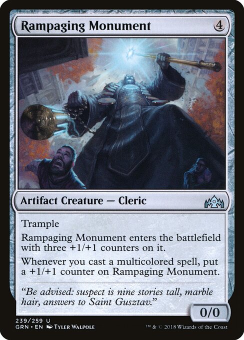 Rampaging Monument - Guilds of Ravnica - 239
