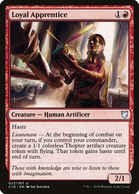 Loyal Apprentice - Commander 2018 - 23