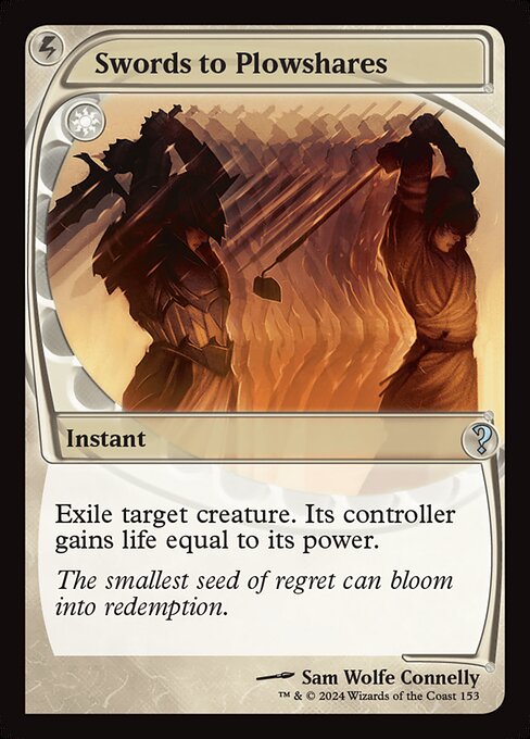 Swords to Plowshares - Mystery Booster 2 - 153