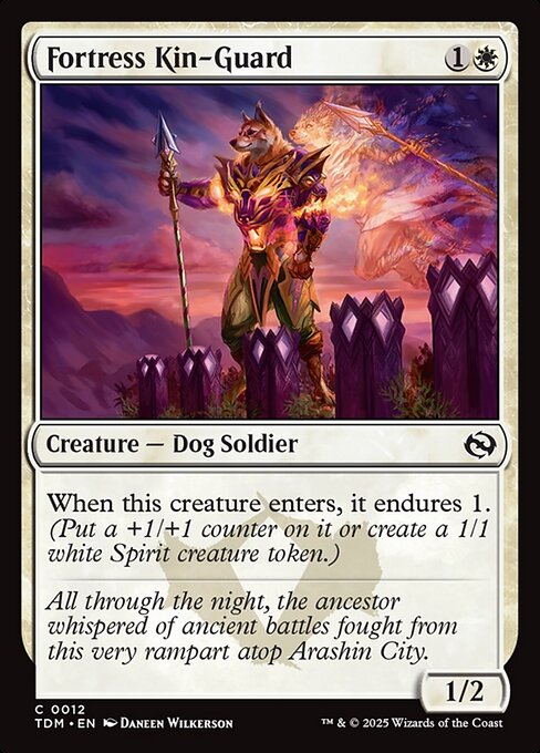 Fortress Kin-Guard - Tarkir: Dragonstorm - 12