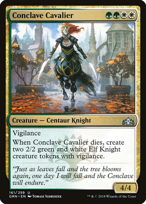 Conclave Cavalier - Guilds of Ravnica - 161
