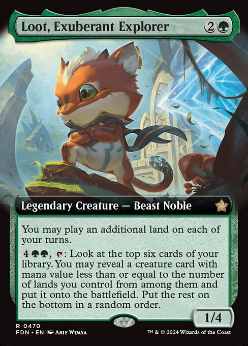Loot, Exuberant Explorer - Foundations - 470