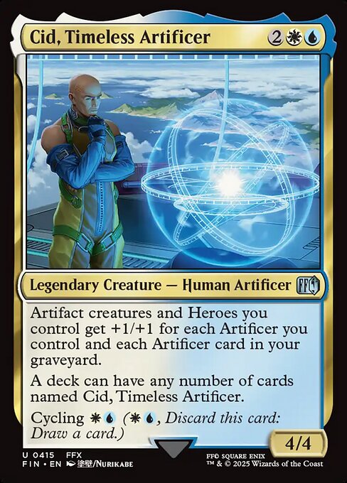 Cid, Timeless Artificer - Final Fantasy - 415