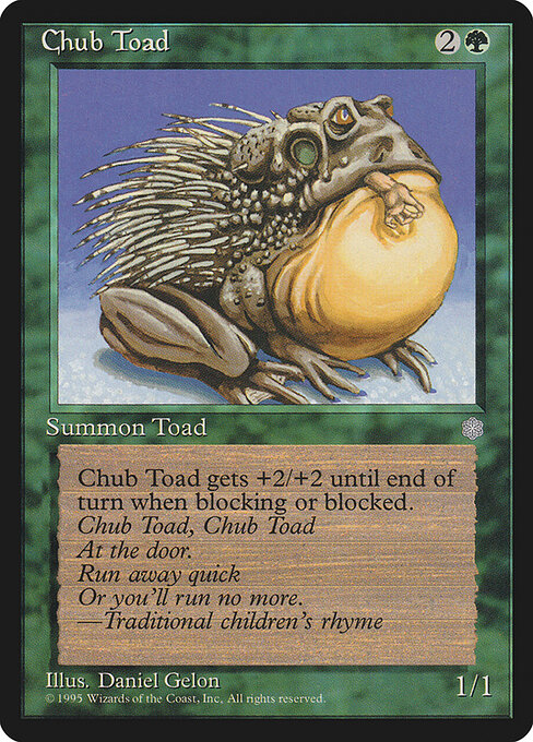 Chub Toad - Ice Age - 229