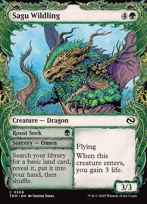 Sagu Wildling // Roost Seek - Tarkir: Dragonstorm - 306