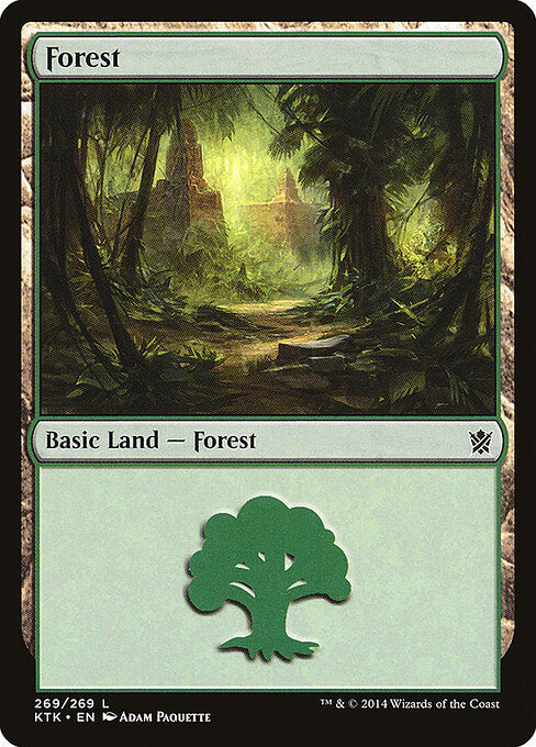 Forest - Khans of Tarkir - 269