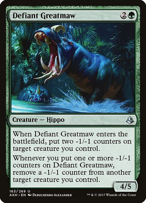 Defiant Greatmaw - Amonkhet - 163