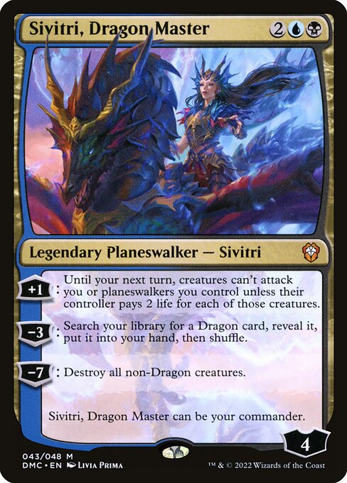 Sivitri, Dragon Master - Dominaria United Commander - 43