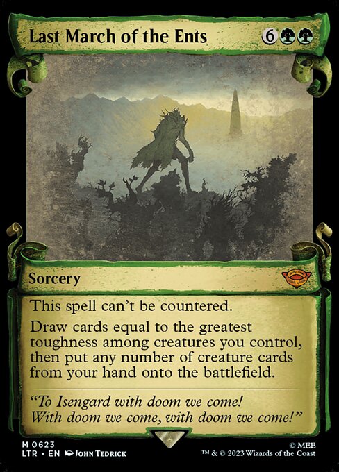 Last March of the Ents - The Lord of the Rings: Tales of Middle-earth - 623